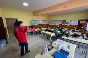 Hendek Çamlıca İlkokulu Afet Farkındalık Eğitimi