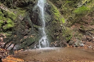 Uludere Şelalesinde Doğa Yürüyüşü ile Cumhuriyet Bayramını Kutladılar