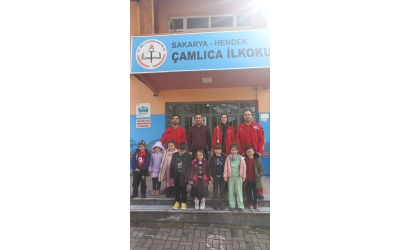 Hendek Çamlıca İlkokulu Afet Farkındalık Eğitimi