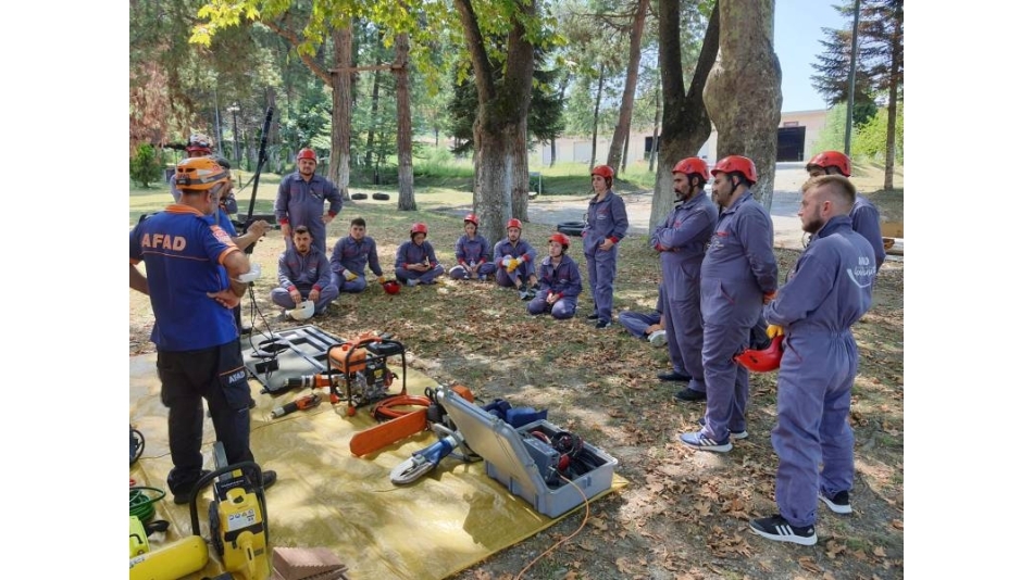 Arama Kurtarma Eğitimimizi Tamamladık