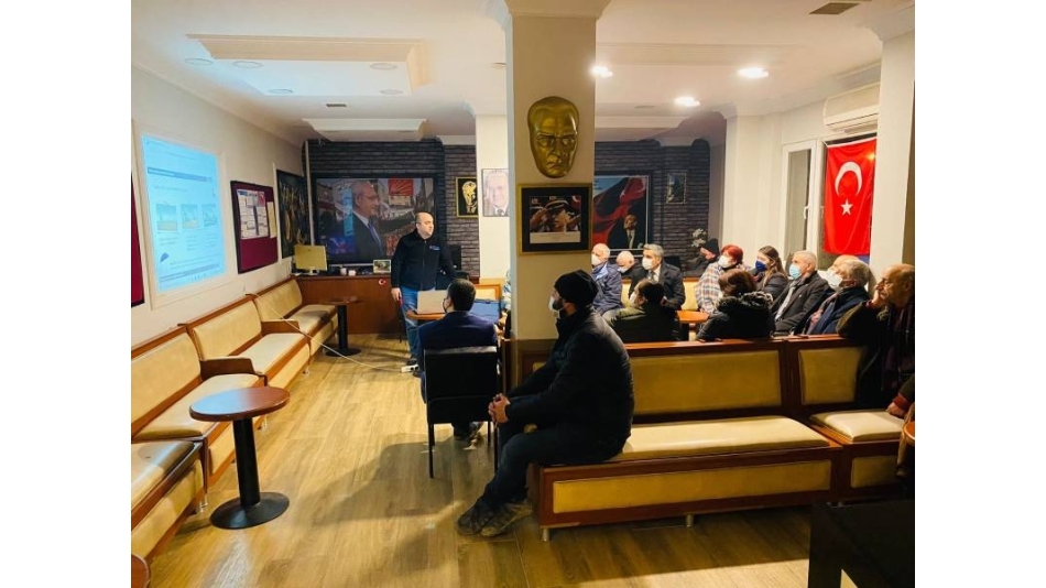 CHP İlçe Teşkilatı’na Afet Farkındalık Eğitimi