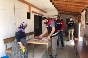 Hayat Arama Kurtarma Derneği Şehit Ailelerini ziyaret etti.