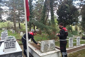 Şehitler Haftası Nedeniyle Kabristan Ziyaretlerinde bulunduk…