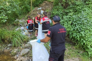 Yarıca Köyü Dere ve Köy Yolu Temizliği