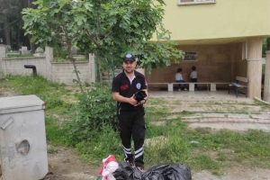 Yeşilvadi Mahallesi Köy içi Yol Temizliği