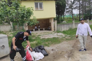 Yeşilvadi Mahallesi Köy içi Yol Temizliği