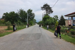 Yeşilvadi Mahallesi Köy içi Yol Temizliği