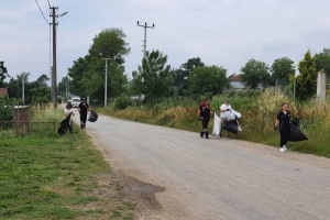 Yeşilvadi Mahallesi Köy içi Yol Temizliği