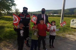 23 Nisan’da anlamlı bir etkinliğe imza attık