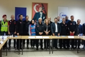 AFAD'dan Derneğimize Onur Plaketi