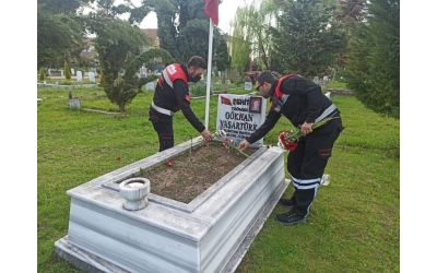 Şehitler Haftası Nedeniyle Kabristan Ziyaretlerinde bulunduk…