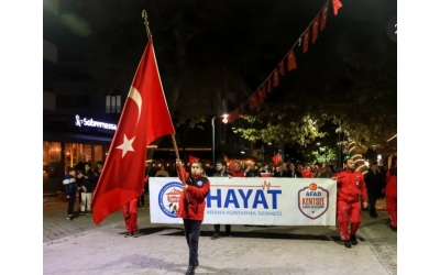 Hayat Arama Kurtarma Derneği olarak 29 Ekim yürüyüşümüz