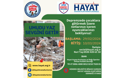 Umudu Yaz Sevgiyi Getir!