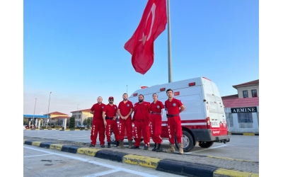 Hayat Arama Bolu Gerede Bölgesinde yangın söndürme çalışmalarına katıldı