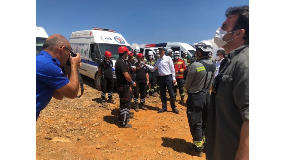 Muğla Köyceğiz Orman Yangını Çalışmalarına Destek