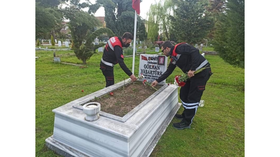 Şehitler Haftası Nedeniyle Kabristan Ziyaretlerinde bulunduk…