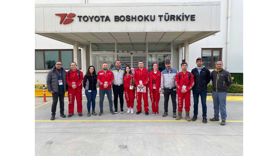 Hayat Arama Kurtarma Derneği Toyota Boshoku Türkiye Ziyareti