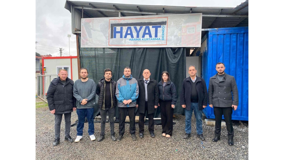 Zafer Partisi Belediye Başkan Adayı İsmail Beyazkoç ve ekibi, derneğimize nezaket ziyaretinde bulundu