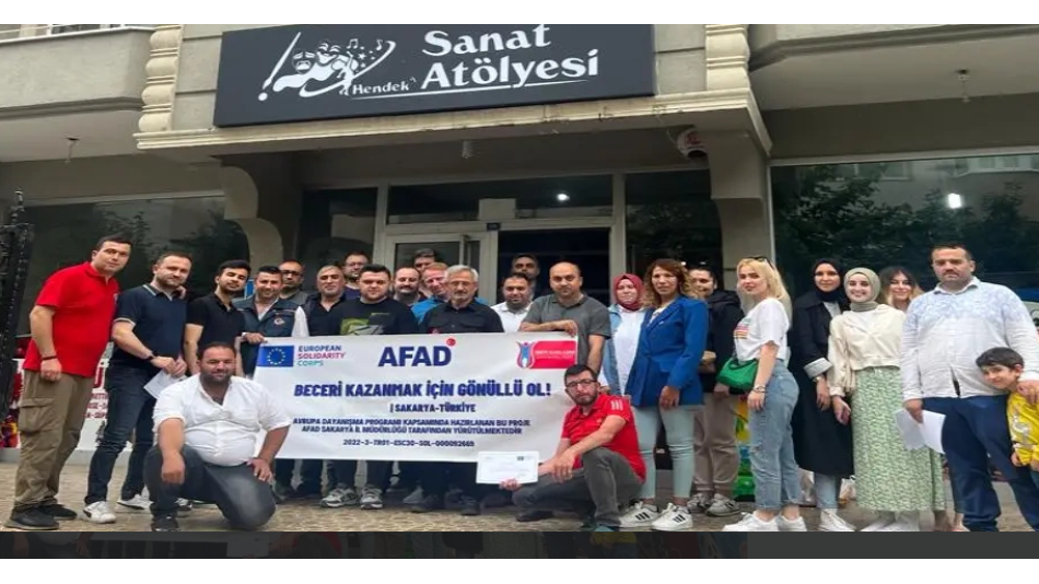 Sakarya İl AFAD Müdürlüğü, Hayat Arama Kurtarma Ekibine Eğitmenlik Eğitimi Verdi