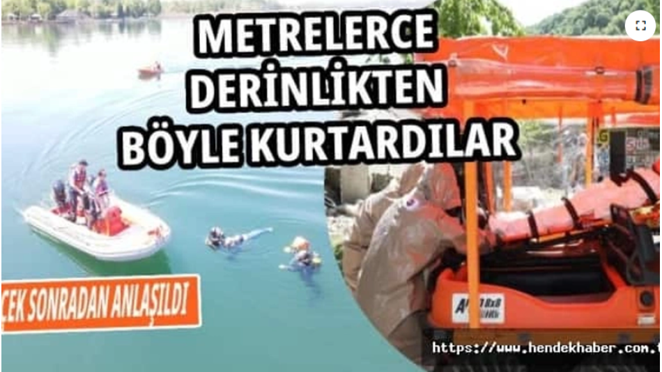 Hayat Arama Kurtarma Gerçeği aratmayacak tatbikata katıldı.