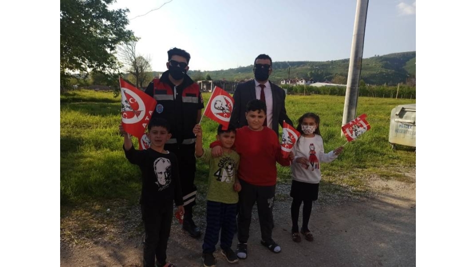 23 Nisan’da anlamlı bir etkinliğe imza attık