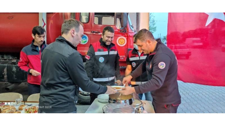 İtfaiye ile iftar buluşması